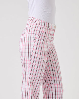 Daily Sports - Checked Ankle Pants 32 inch