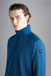 Paul & Shark - Col zip de laine avec appliqués de nylon - LE CAPITAINE D'A BORD