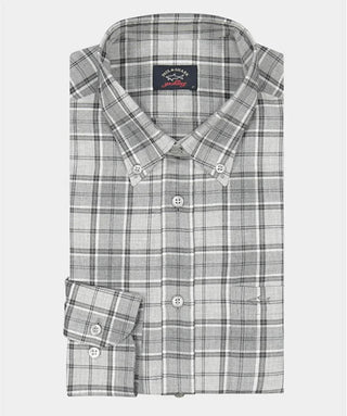Paul & Shark - Chemise de flanelle carreaux - LE CAPITAINE D'A BORD