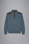 Paul & Shark - Chandail col zip de laine et cachemire