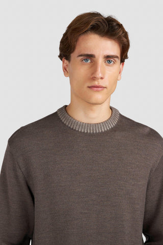 Paul & Shark - Chandail col rond de laine Soft Cool Touch