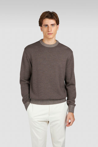 Paul & Shark - Chandail col rond de laine Soft Cool Touch
