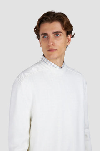 Paul & Shark - Chandail col rond de laine Soft Cool Touch
