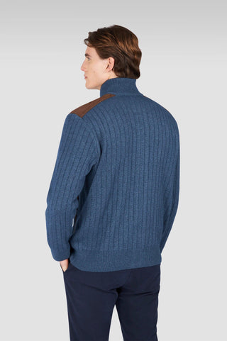 Paul & Shark - Cardigan zip de laine et cachemire