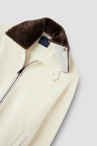 Paul & Shark - Cardigan zip laine RE-Wool