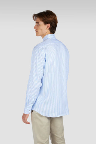 Paul & Shark - Chemise a rayures de coton Silver Collection