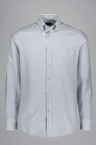 Paul & Shark - Chemise a rayures de coton Silver Collection