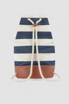 Paul & Shark - Sac baluchon rayé de canvas de coton