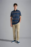 Paul & Shark - Polo rayé manches courtes coton piqué - LE CAPITAINE D'A BORD