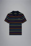 Paul & Shark - Polo rayé manches courtes coton piqué - LE CAPITAINE D'A BORD