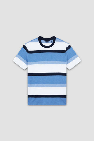 Paul & Shark - T-shirt manches courtes rayé de coton mercerisé