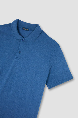 Paul & Shark - Polo manches courtes de soie et coton