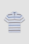Paul & Shark - Polo manches courtes rayé de coton piqué