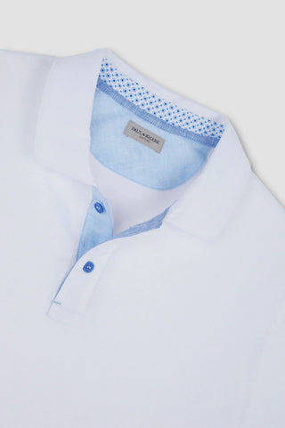 Paul & Shark - Polo manches courtes de coton et lyocell XSoft Collection Riviera