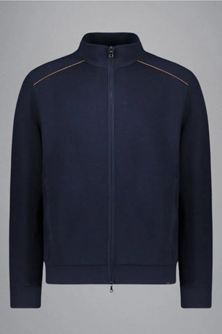 Paul & Shark - Cardigan extensible Typhoon Platinum avec Alcantara