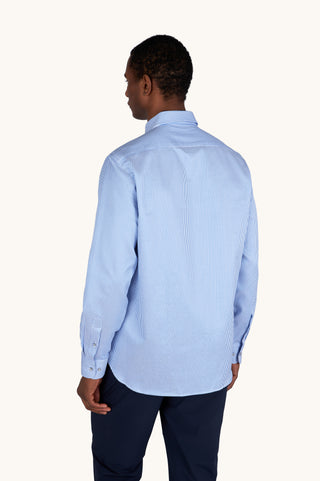 Paul & Shark - Chemise rayée de coton Silver Collection