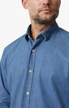 34 Heritage - Denim Shirt Light - LE CAPITAINE D'A BORD