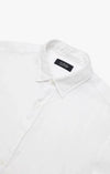 34 Heritage - Linen Chambray Shirt Bright White - LE CAPITAINE D'A BORD