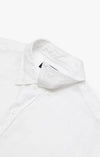 34 Heritage - Linen Chambray Shirt Bright White - LE CAPITAINE D'A BORD