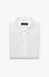 34 Heritage - Linen Chambray Shirt Bright White - LE CAPITAINE D'A BORD
