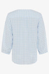 BRAX - Velia - Blouse de lin à carreaux