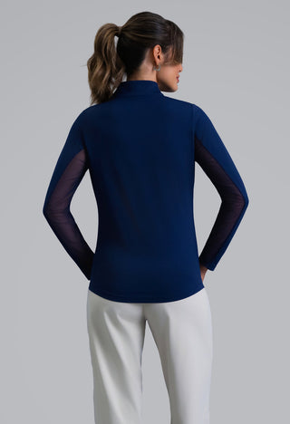 Ibkül - Long Sleeve Mock Neck - 80000