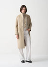 Colmar - Knit Tasteful - Manteau long en drap de laine pour femme