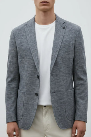 Digel - Andres - Move - Veston Tricot de Coton - Slim Fit