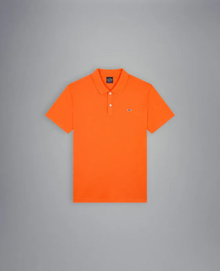 Paul & Shark - Polo manches courtes uni de coton piqué
