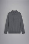 Paul & Shark - Col polo de laine mérinos extra fine Summer Wool