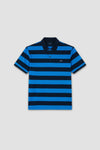 Paul & Shark - Polo manches courtes rayé de coton piqué