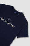 Paul & Shark - T-shirt manches courtes logo métallique