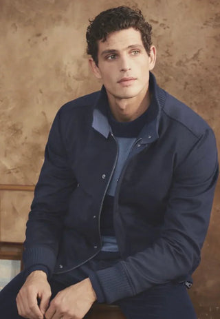 Paul & Shark - Blouson de cachemire Loro Piana Storm System©