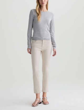 AG JEANS - Mari - Crop Jean - Mid-Rise Slim Straight