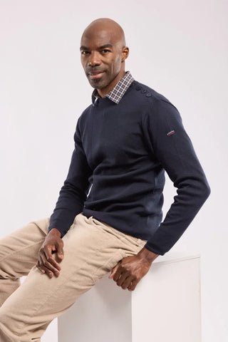 Armor-Lux - Goulenez - Pull uni de laine merinos