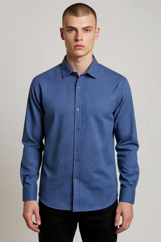 Bugatchi - James - Chemise manches longues à pois