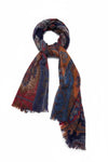 Hemley - Foulard paisley de laine et cachemire