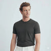 Emanuel Berg - T-Shirt manches courtes de coton 4Flex - Charcoal