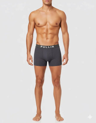 PULLIN - Boxer Master Coton Uni GREYHEATHER21