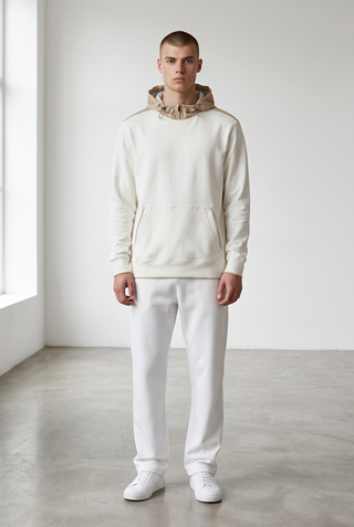 Paul & Shark - Hoody Coton Active Fleece XSoft Typhoon Platinum