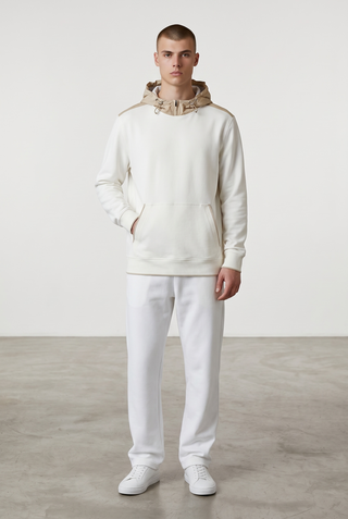 Paul & Shark - Hoody Coton Active Fleece XSoft Typhoon Platinum