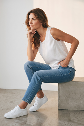 VLT's by Valentina's - 25-906 - Camisole unie de viscose extensible