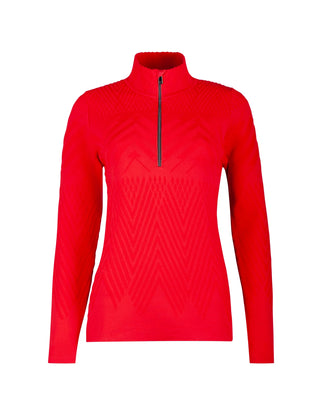 NEWLAND - Cinque Torry Lady T-Neck Uni avec Texture