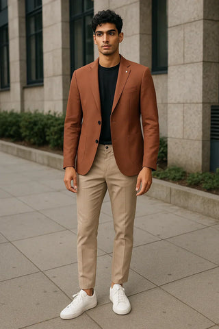 Digel - Aron - Veston de Coton Slim Fit
