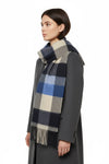 Hemley - Foulard à carreaux de cachemire