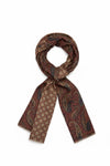 Hemley - Foulard paisley de laine réversible