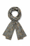 Hemley - Foulard paisley de laine réversible