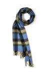 Hemley - Foulard à carreaux de laine et cachemire