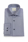 Emanuel Berg - Byron - Chemise manches longues unie Albini 4Flex - Modern Fit - Bright Blue