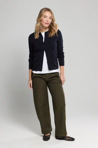Armor-Lux - Ressac - Cardigan col rond de laine